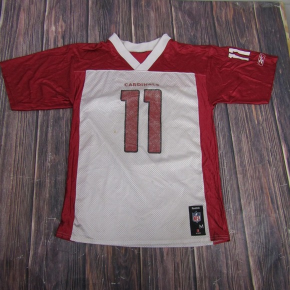 Reebok Other - Arizona Cardinals Jersey Mens Medium Red White NFL Football Reebok Fitzgerald